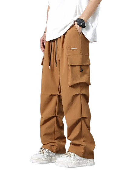 Calça Cargo Metro Wide-Leg