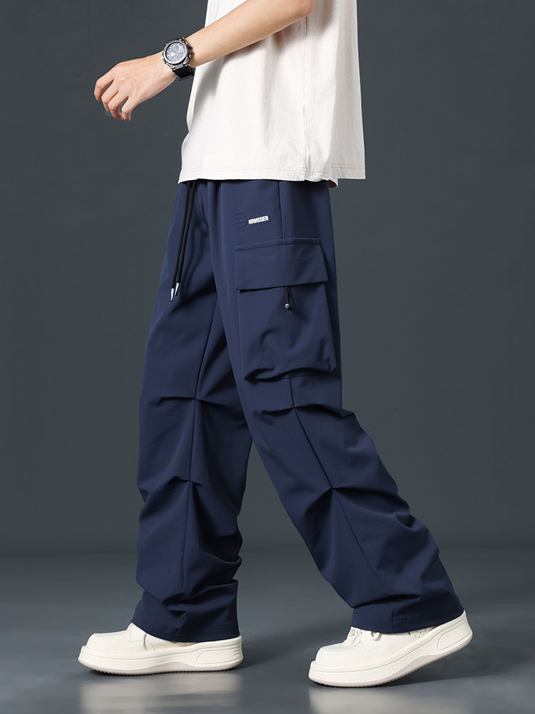 Calça Cargo Metro Wide-Leg