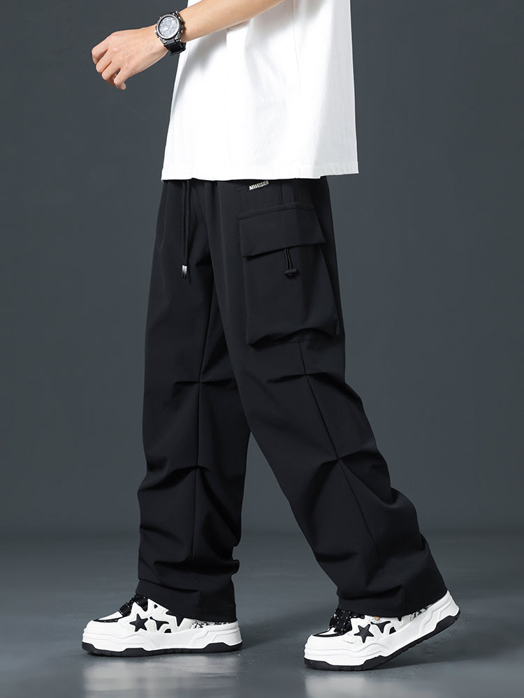 Calça Cargo Metro Wide-Leg