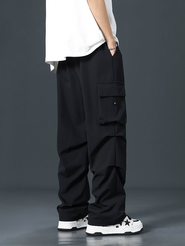 Calça Cargo Metro Wide-Leg