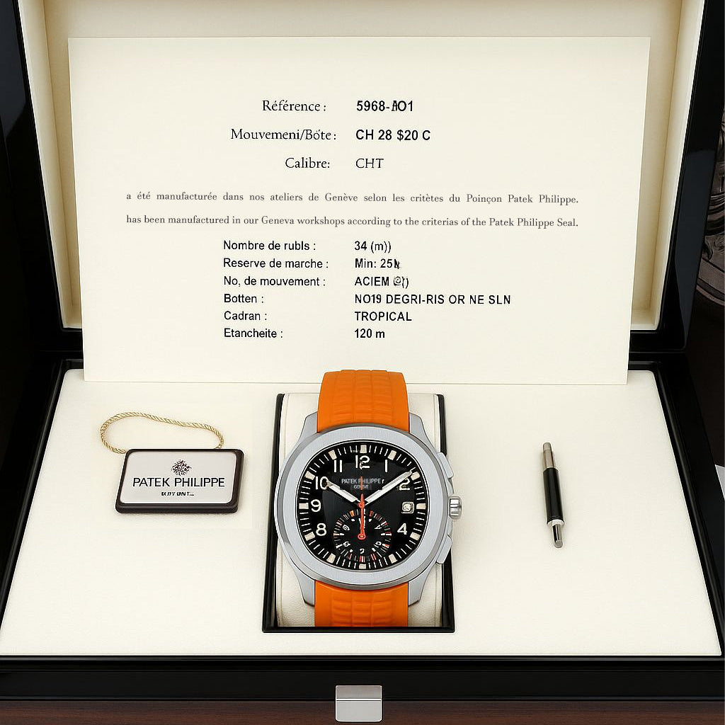 Relógio Geneve Aquanaut 42.2mm - Acompanha Caixa + Certificado do Original