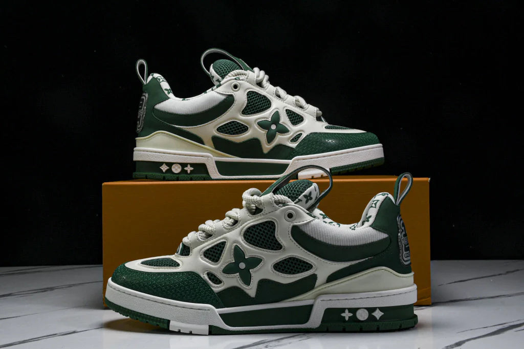 Tênis Louis Vuitton LV Skate Sneaker Green - Com Caixa da LV