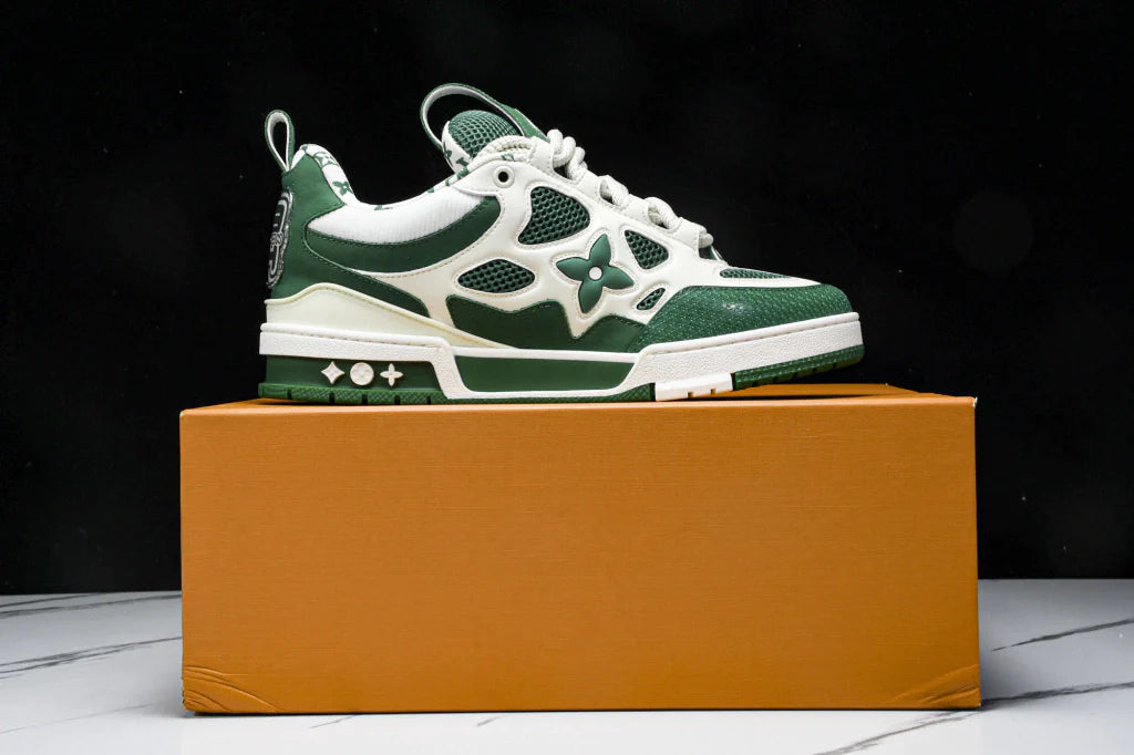 Tênis Louis Vuitton LV Skate Sneaker Green - Com Caixa da LV