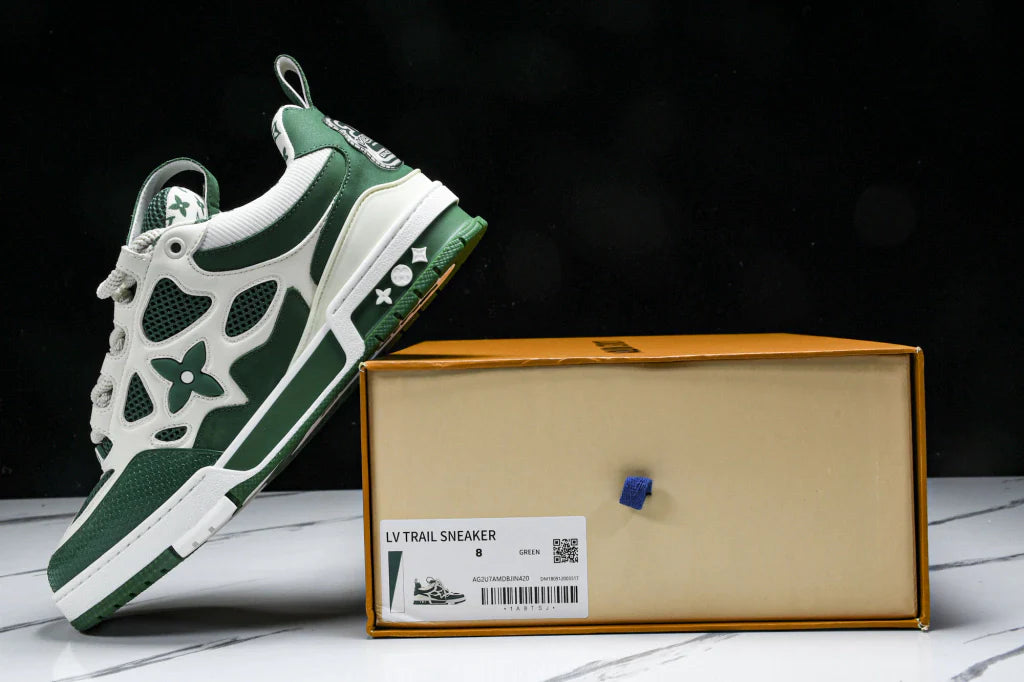 Tênis Louis Vuitton LV Skate Sneaker Green - Com Caixa da LV