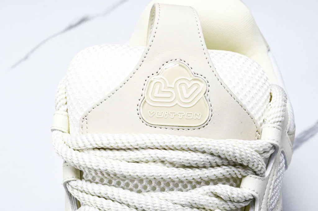 Tênis Louis Vuitton LV Skate Sneaker Bege - Com Caixa da LV