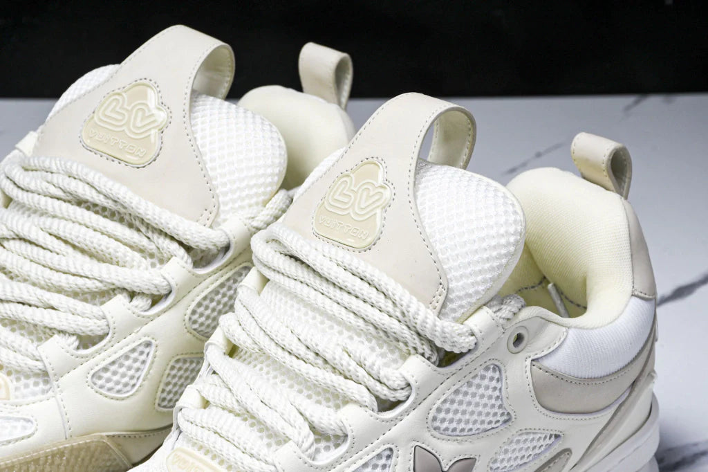 Tênis Louis Vuitton LV Skate Sneaker Bege - Com Caixa da LV