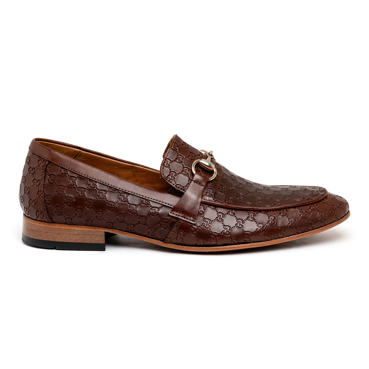 Gucci Italy "Horsebit" Mouro