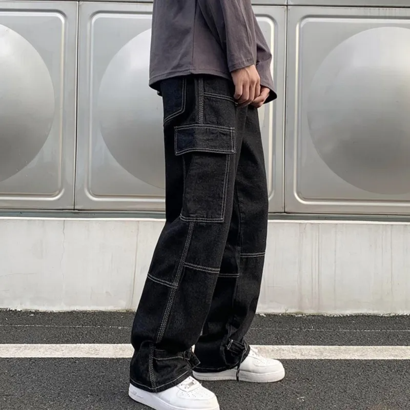 Calça Jeans UrbanFlow Cargo