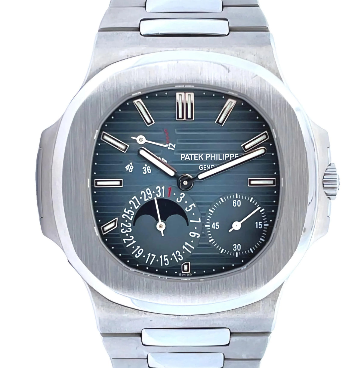 Relógio Patek Philippe Nautilus - Acompanha Caixa de Madeira + Certificado