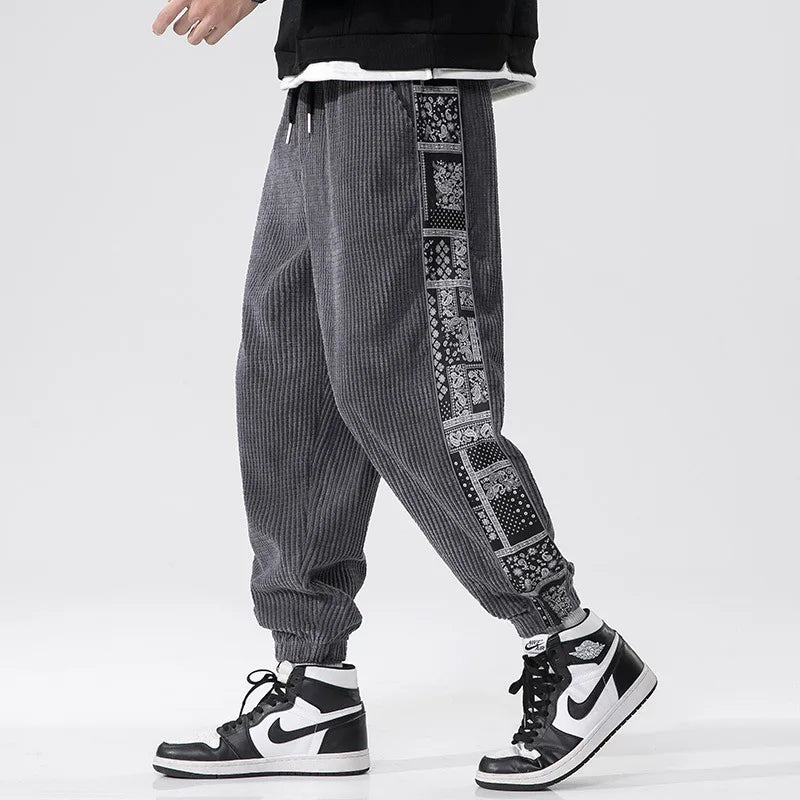 Calça Moletom Bandana Corduroy