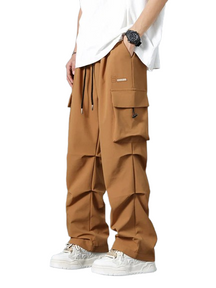 Calça Cargo Metro Wide-Leg