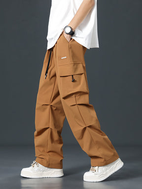 Calça Cargo Metro Wide-Leg
