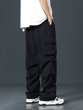 Calça Cargo Metro Wide-Leg