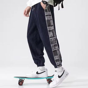 Calça Moletom Bandana Corduroy